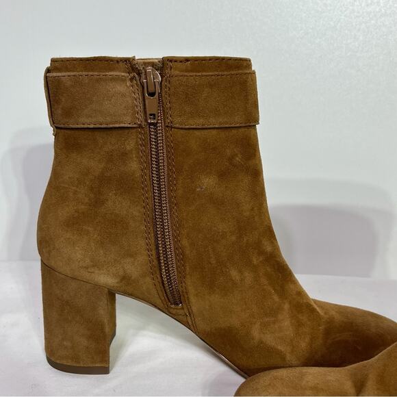 Ann Taylor Nettie Buckle Suede Boots 5 EUC - Picture 5 of 8